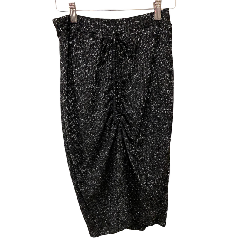 Black Shimmer Skirt