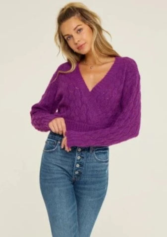 Violet Nights Sweater